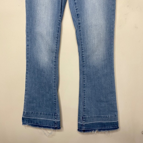 ASHLEY MASON PREMIUM Embroidered Back Pockets High-Rise Boot Cut Jeans, 7/28 - Picture 4 of 9